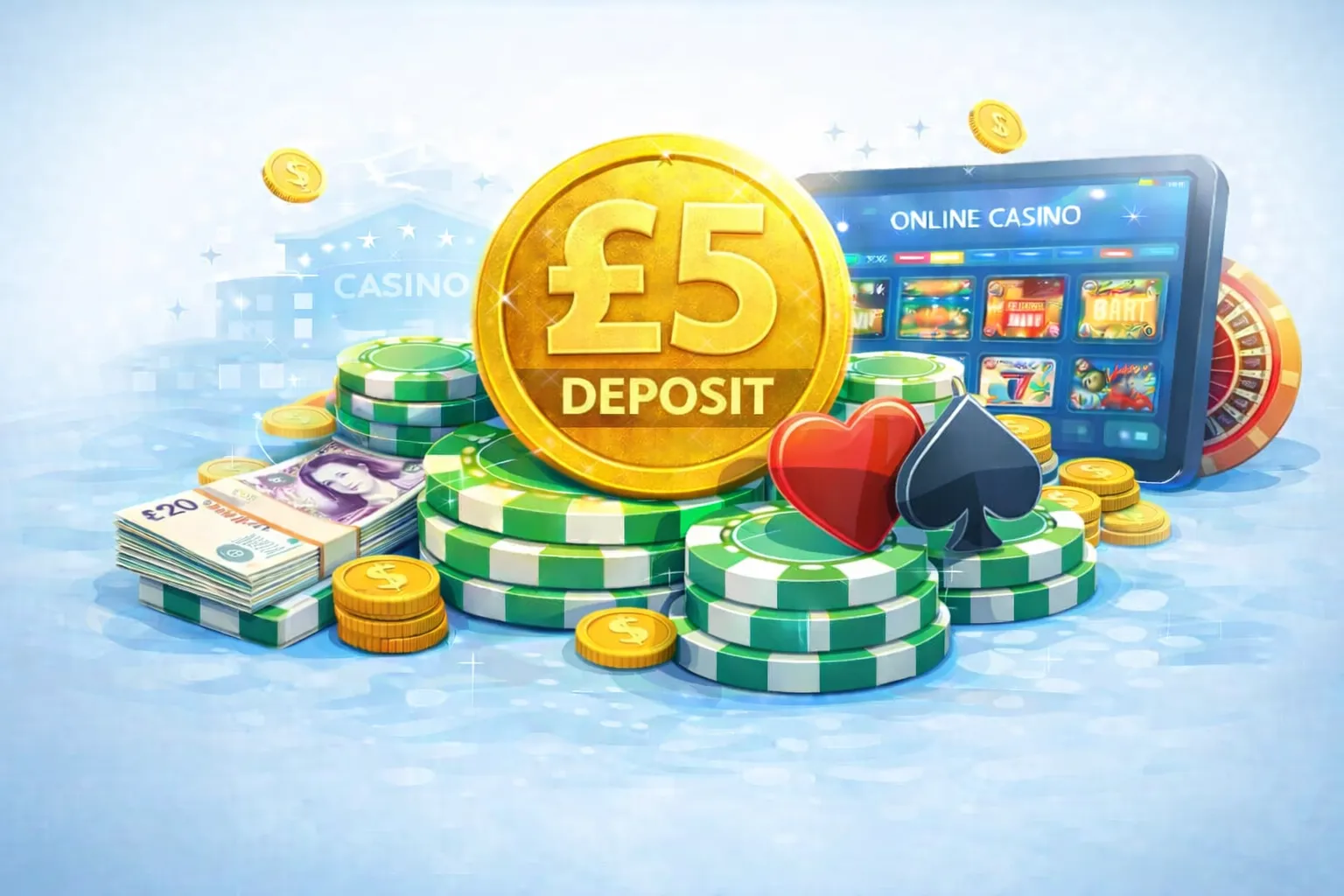 £5 Deposit Casinos